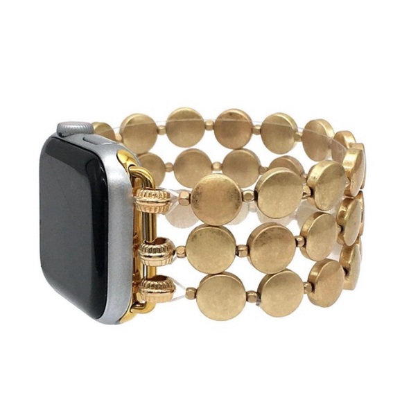 Avant Accessories - Steel Disc Watch Band/Bracelet for Smart Watches